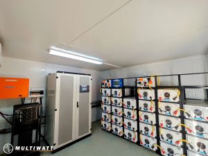 custom battery and inverter power room